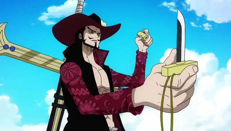 Hình ảnh của Dracule Mihawk - Điểm nổi bật của loạt phim One Piece