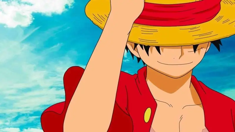 Hình ảnh của Anime Luffy một mình trong bầu không khí yên tĩnh.