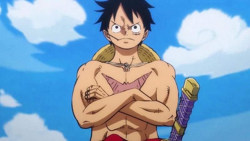 Khám phá những bức ảnh anime Luffy một mình.