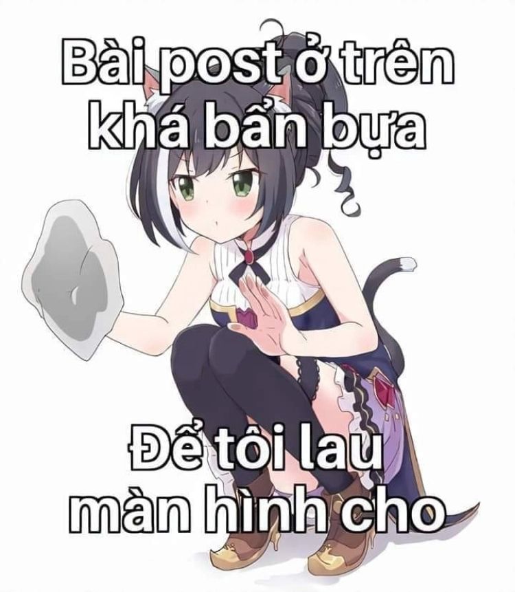 Meme anime hài hước làm cho mọi người hạnh phúc