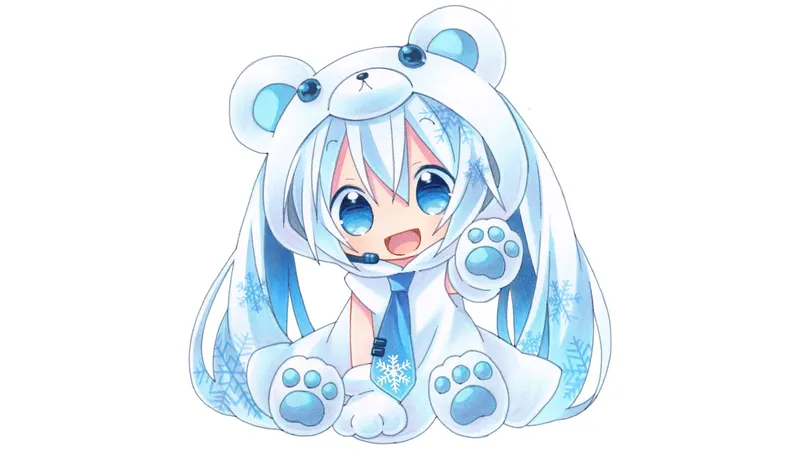 Đắm chìm trong thế giới anime với hình nền chibi dễ thương không thể cưỡng lại