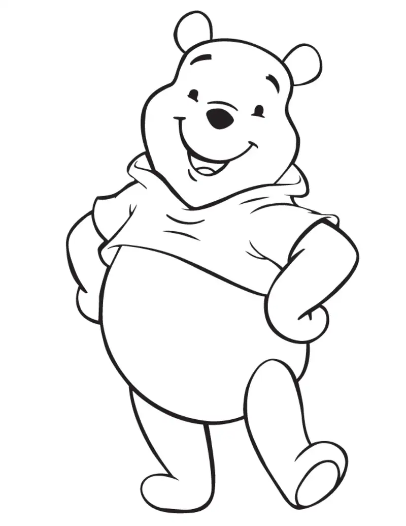 Winnie The Pooh Color Paint cho người hâm mộ của phim hoạt hình