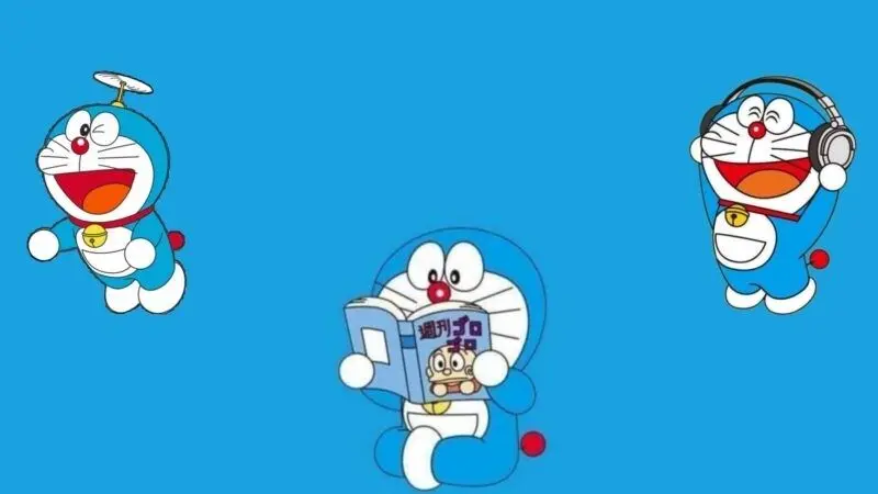 Hình nền Doraemon siêu dễ thương cho máy tính