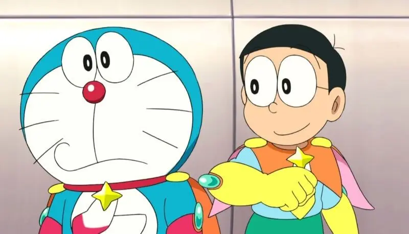 Doraemon dễ thương tạo ra những điểm nhấn nổi bật trên màn hình máy tính xách tay