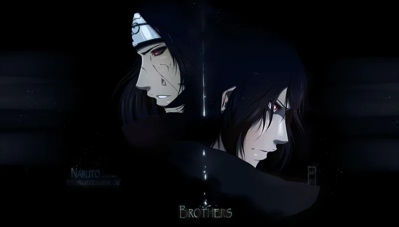 Làm mới màn hình với hình nền Itachi động sống động