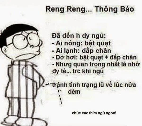 Chúc ngủ ngon Meme là một cách tuyệt vời để kết thúc một ngày