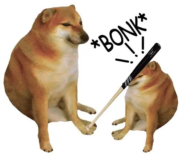 Shiba meme bonk vui nhộn