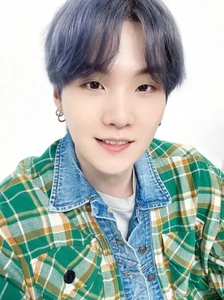 Suga BTS Photo Close -Up Face