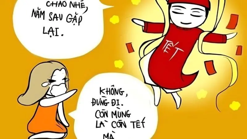 Meme Meme năm mới với những biểu cảm hài hước