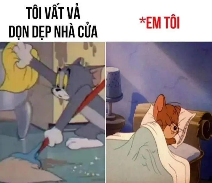 Meme năm mới mang lại niềm vui cho mọi nhà