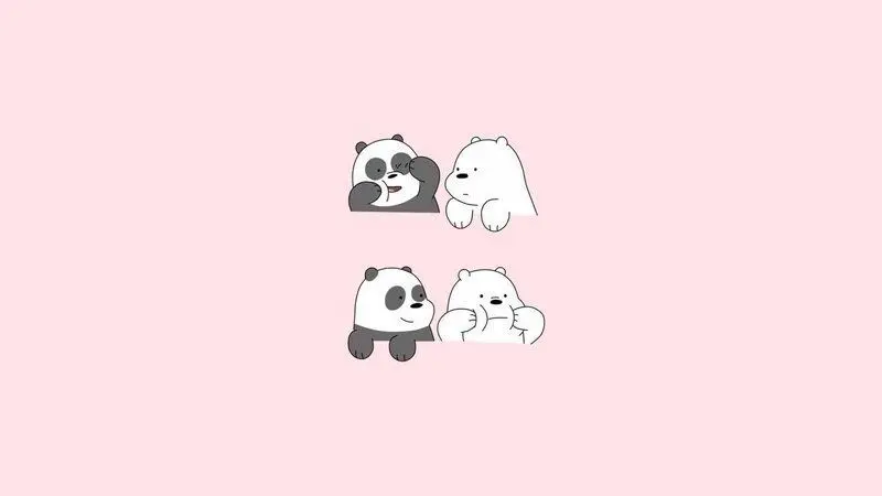 Panda vui nhộn cho màn hình máy tính thêm một phần trẻ trung