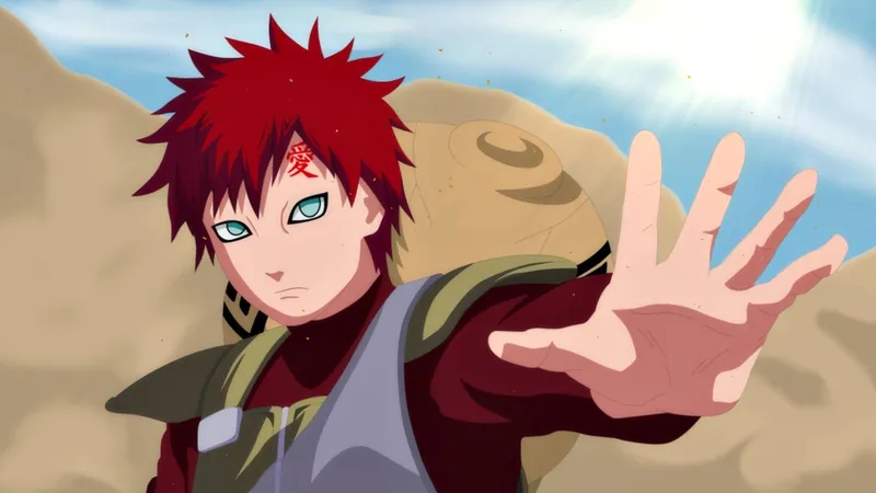 Xem ảnh Gaara vào những thời điểm quan trọng nhất trong anime Naruto