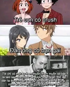 Nhân văn meme về chú ho chia sẻ