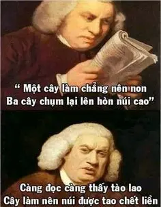 Meme nhân văn là buồn cười