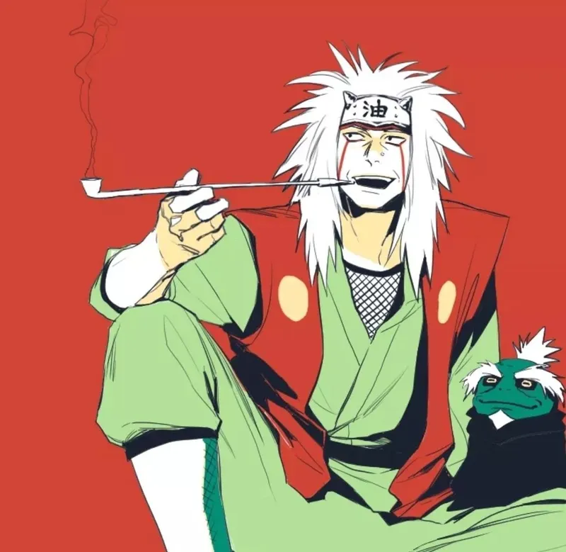 Chia sẻ hình ảnh của Jiraiya và cảm nhận về sức mạnh bên trong của nhân vật