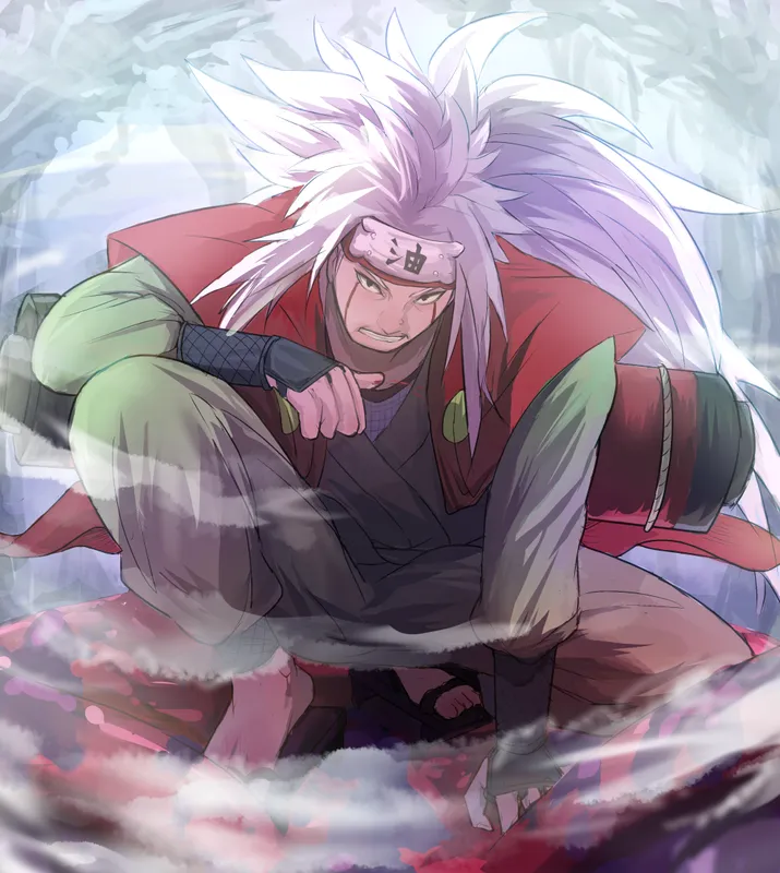 Ảnh của Jiraiya trong các cảnh hành động kịch tính khiến bạn không thể rời mắt