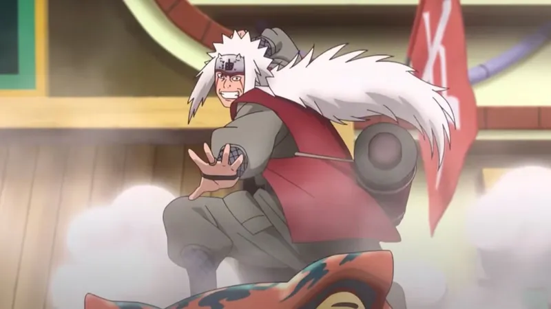 Ảnh Jiraiya khiến bạn không thể rời mắt với vẻ đẹp mạnh mẽ