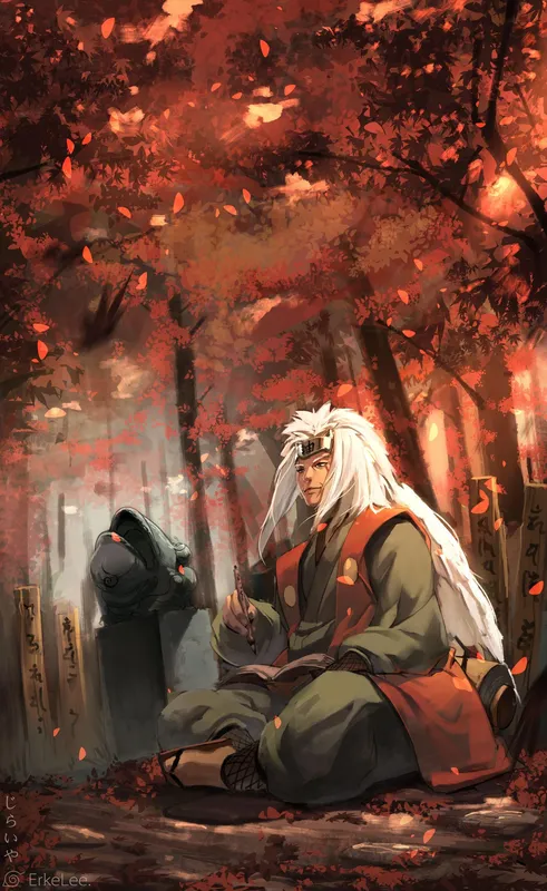 Ảnh Jiraiya mang đến cảm giác mạnh mẽ, quyết đoán và tự tin