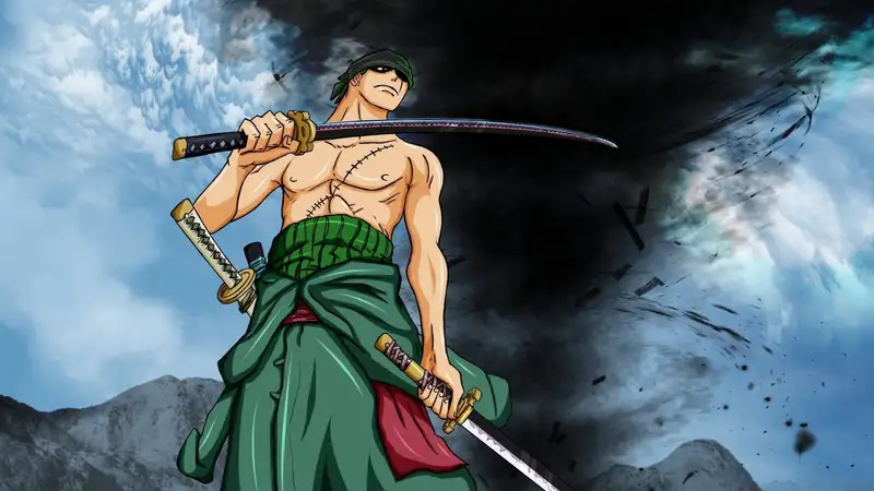 Khám phá hình ảnh của Roronoa Zoro với phong cách mạnh mẽ