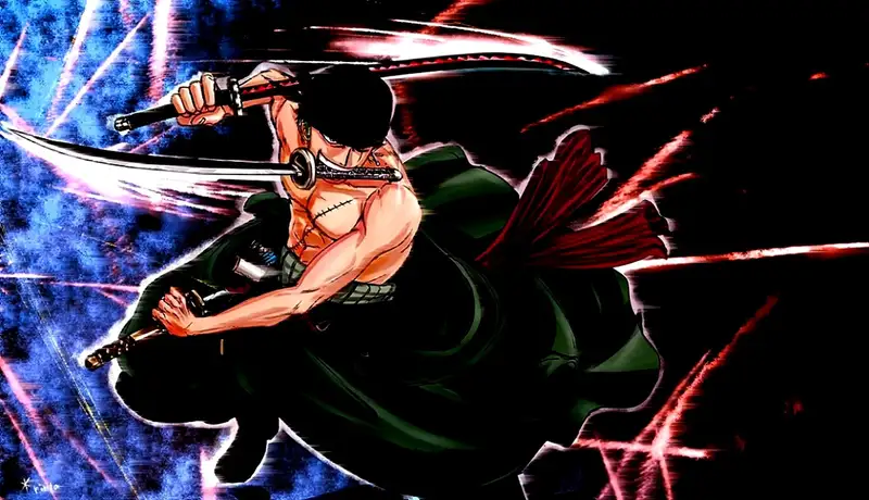 Hình ảnh của Roronoa Zoro được truyền cảm hứng cho người hâm mộ