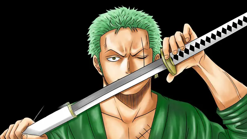 Tải xuống hình ảnh của Roronoa Zoro cực kỳ sắc nét như một hình đại diện cá tính