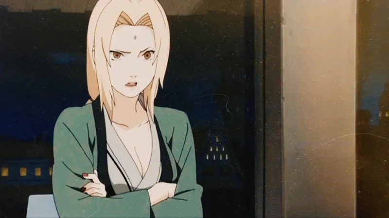 Cảm nhận sự hấp dẫn không thể cưỡng lại từ những bức ảnh Tsunade trong anime