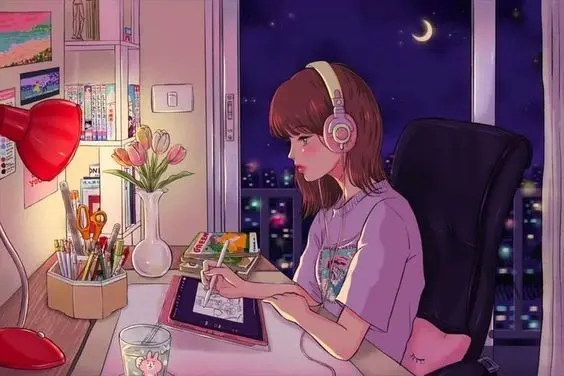 Hình ảnh của Avatar Chill Lofi, mang lại cảm giác dễ chịu mỗi ngày