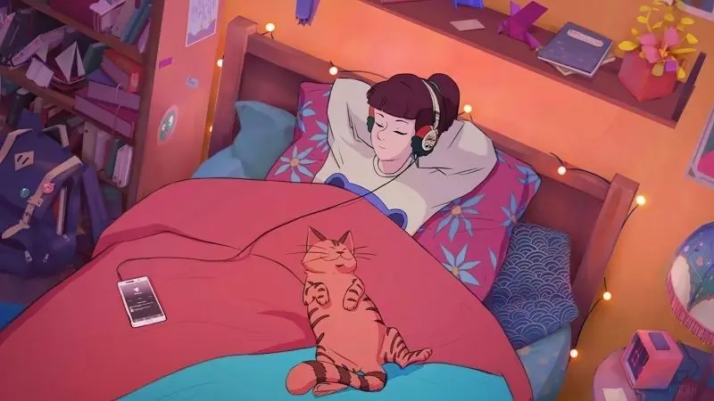 Hình ảnh của Avatar Chill Lofi, phù hợp để làm mới các tài khoản mạng xã hội