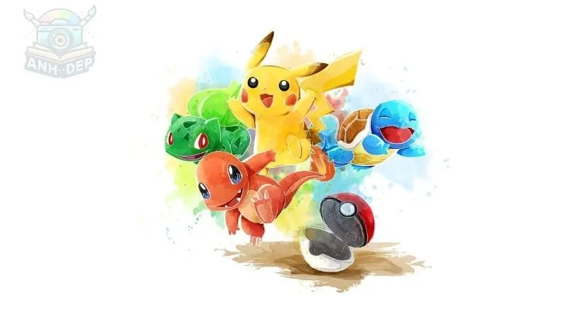 Ảnh Chibi Pokemon dễ thương