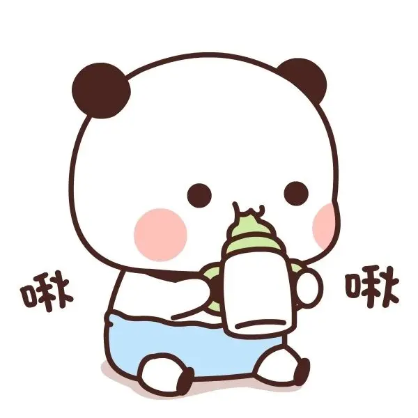 Hình ảnh của panda chibi dễ thương, tạo ra sự nổi bật trên mạng xã hội