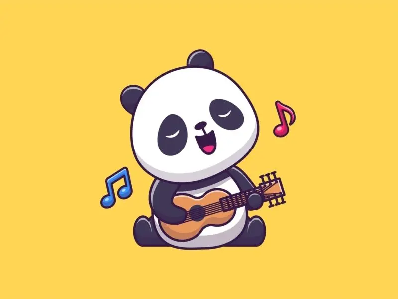 Ảnh panda chibi dễ thương, sự lựa chọn hoàn hảo cho những người yêu động vật