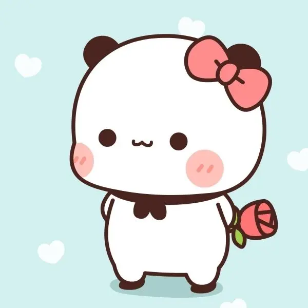 Những bức ảnh chibi panda dễ thương, tạo ra cảm giác thoải mái và vui vẻ