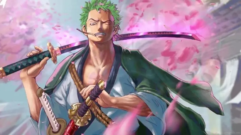 Ảnh và vết sẹo của Zoro Chibi