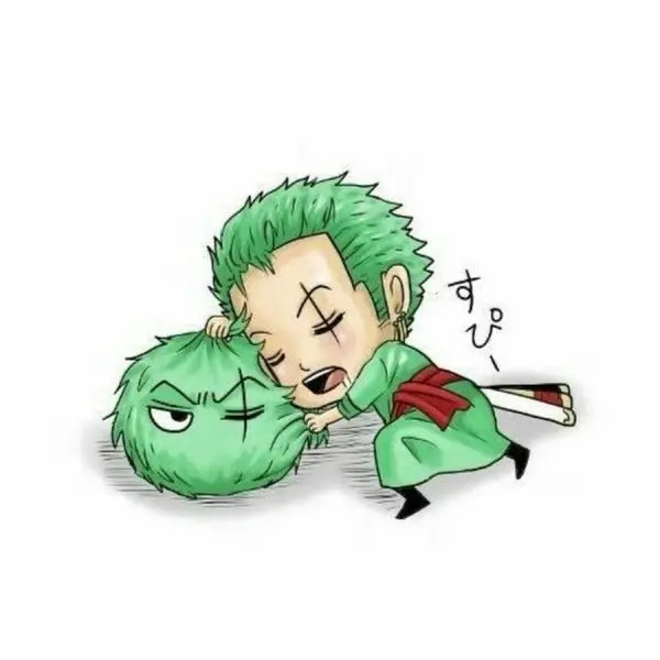 Bức ảnh của Zoro Chibi là tuyệt vời nhất trong bộ trang phục truyền thống