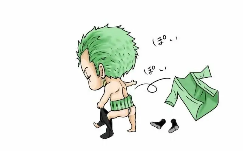 Bức ảnh của Zoro Chibi với đôi mắt lạnh nhất